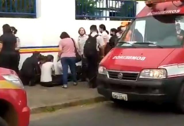 Imagem da noticia Alunos são socorridos após vazamento de gás lacrimogêneo em Belo Horizonte