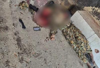 Japinha do CV: corpo que aparece em vídeo é de criminoso baiano, diz polícia Japinha do CV: corpo que aparece em vídeo é de criminoso baiano, diz polícia